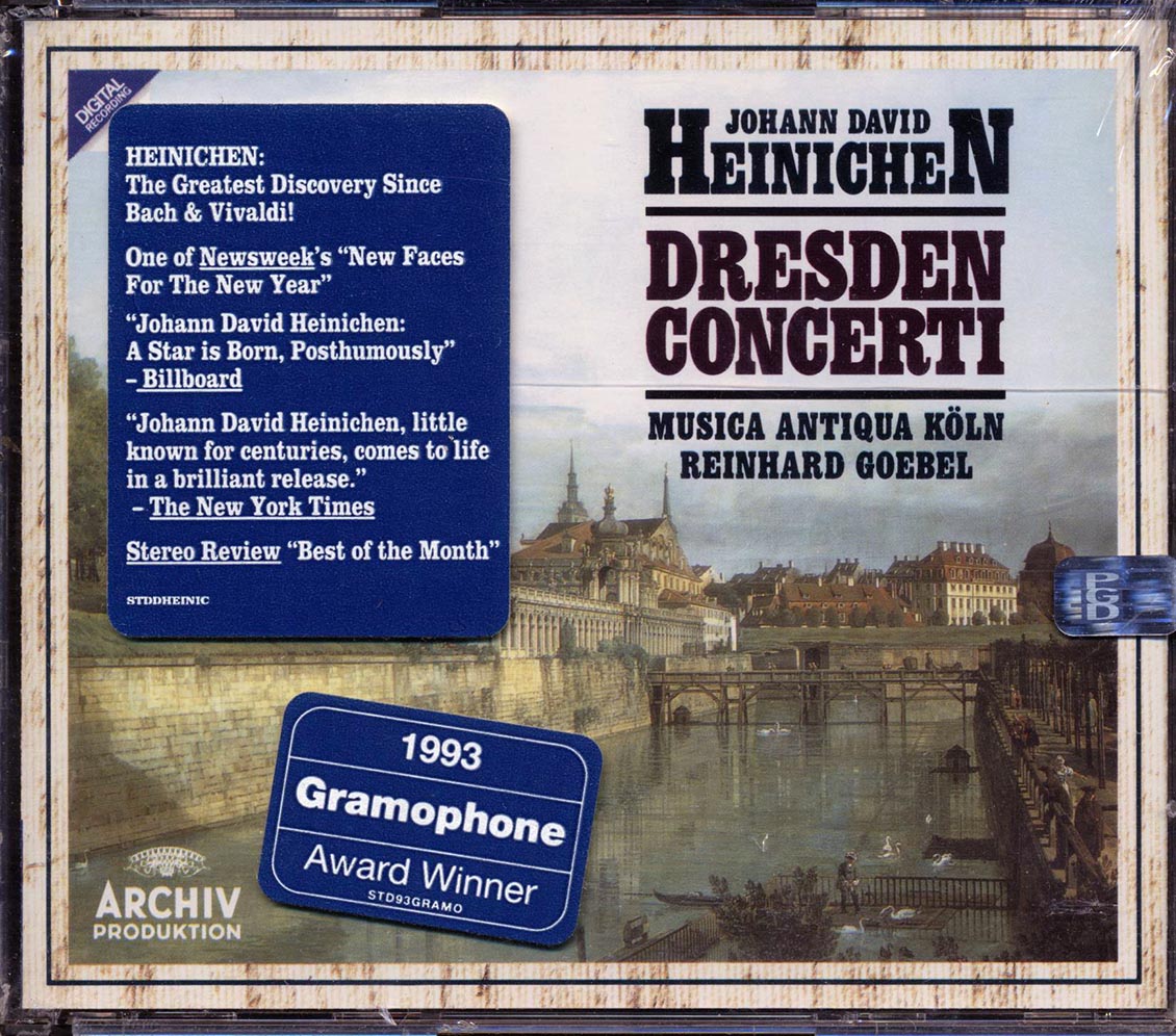 Johann David Heinichen, Reinhard Boebel - Musica Antiqua Koln; Dresden Concerti (2xCD) - CD