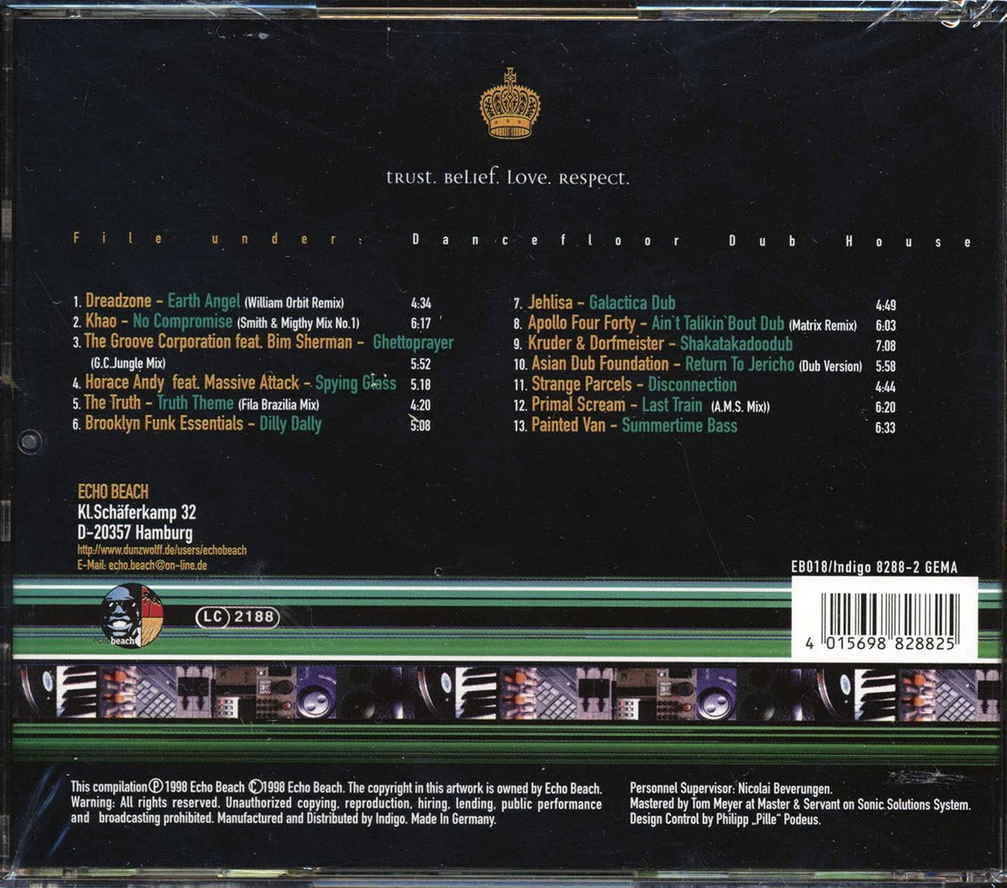 Dreadzone, Khao, Groove Corporation, Horace Andy, Etc. - King Size Dub Chapter 4 - CD, CD