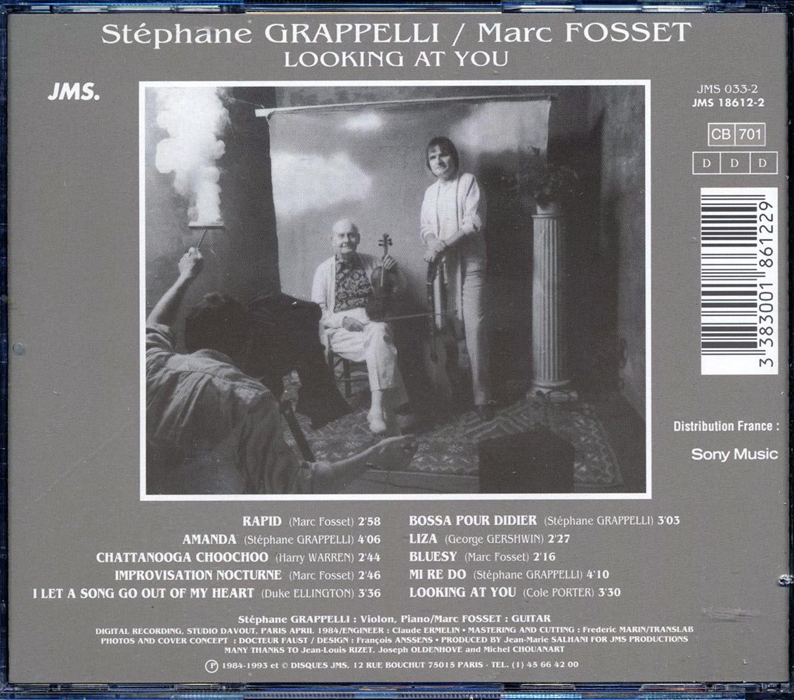 Stephane Grappelli, Marc Fosset - Looking At You (marked/ltd stock) - CD, CD