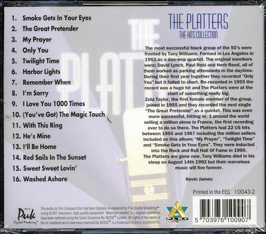 The Platters - The Hits Collection - CD, CD