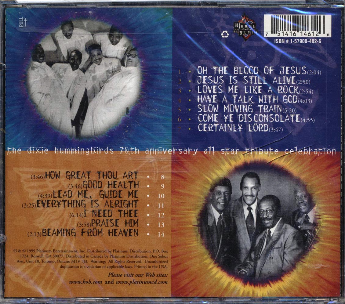 The Dixie Hummingbirds - Music In The Air: 70th Anniversary Celebration - CD, CD