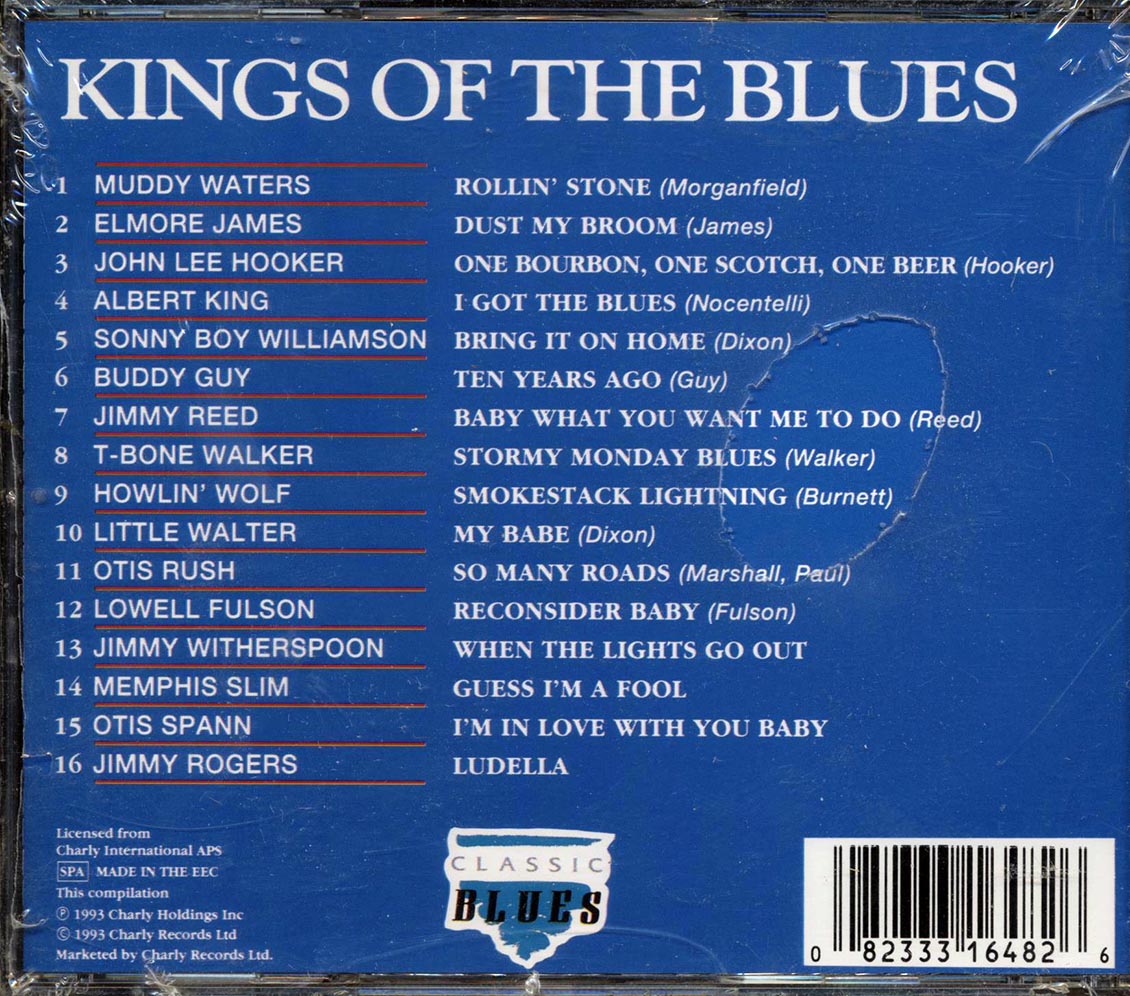Muddy Waters, Elmore James, John Lee Hooker, Etc. - Kings Of The Blues - CD, CD