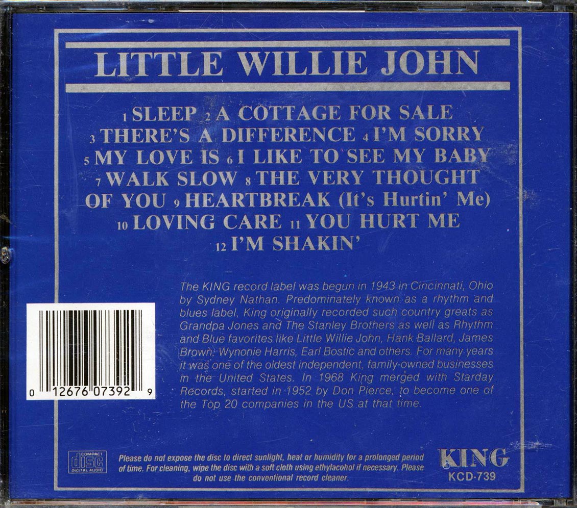Little Willie John - Sure Things - CD, CD