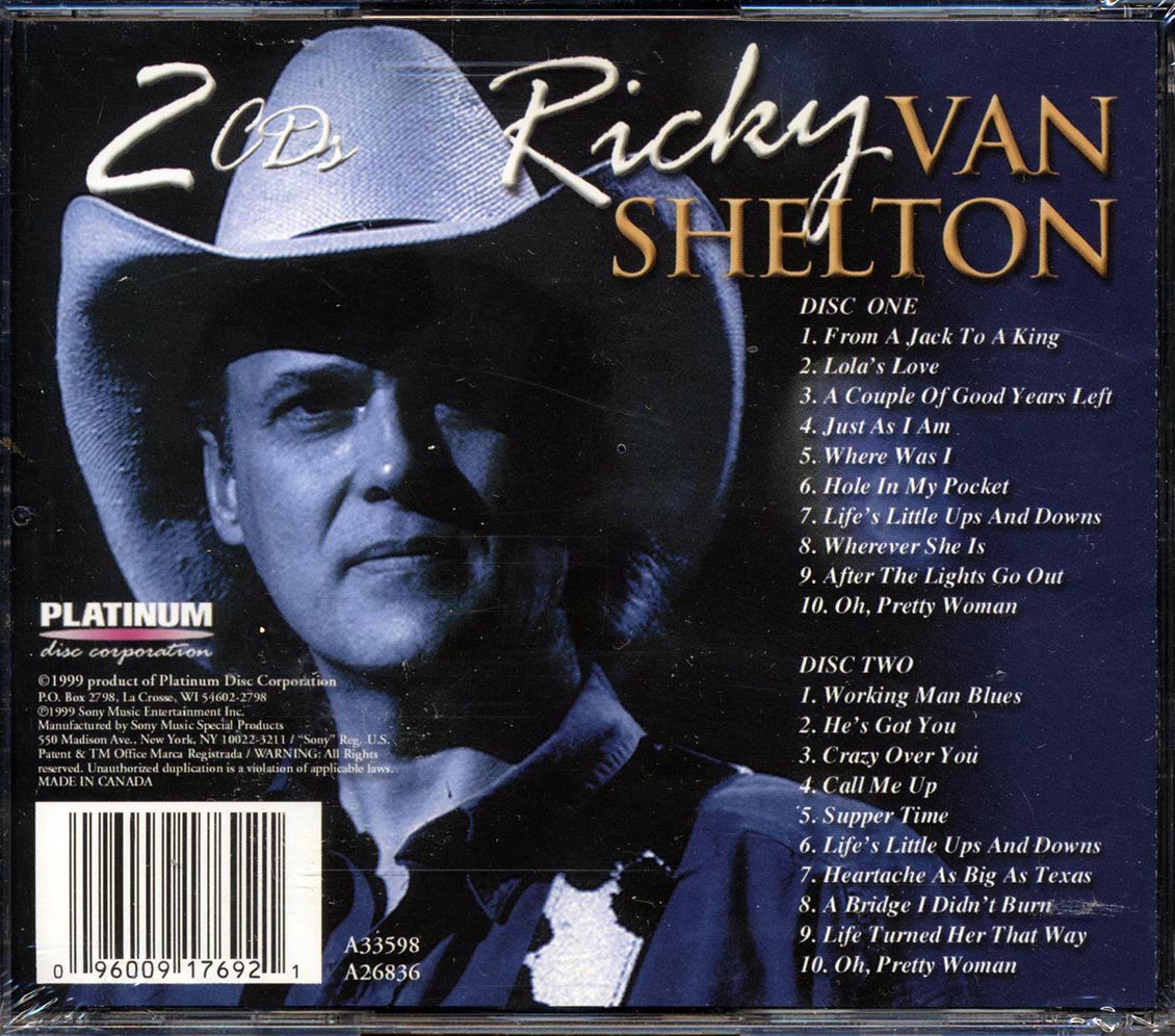 Ricky Van Shelton - 2 CD's (2xCD) - CD, CD