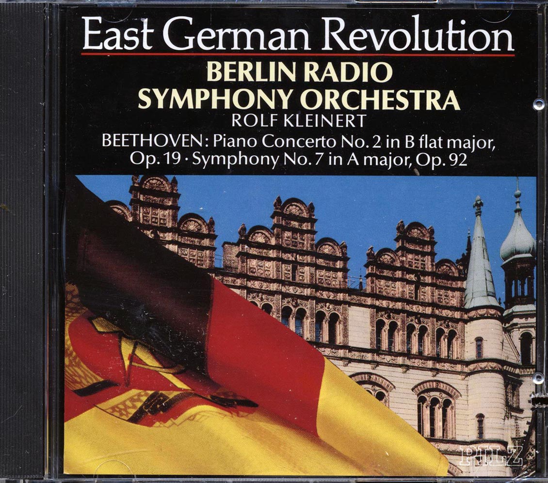 Berlin Radio Symphony Orchestra, Rolf Kleinert, Beethoven - Piano Concerto No. 2 In B Flat Major, Op. 19; Symphony No. 7 In A Major, Op. 92 - CD