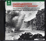 Chostakovitch, National Symphony Orchestra, Mstislav Rostropovitch - Symphonie No. 7: Lenningrad - CD