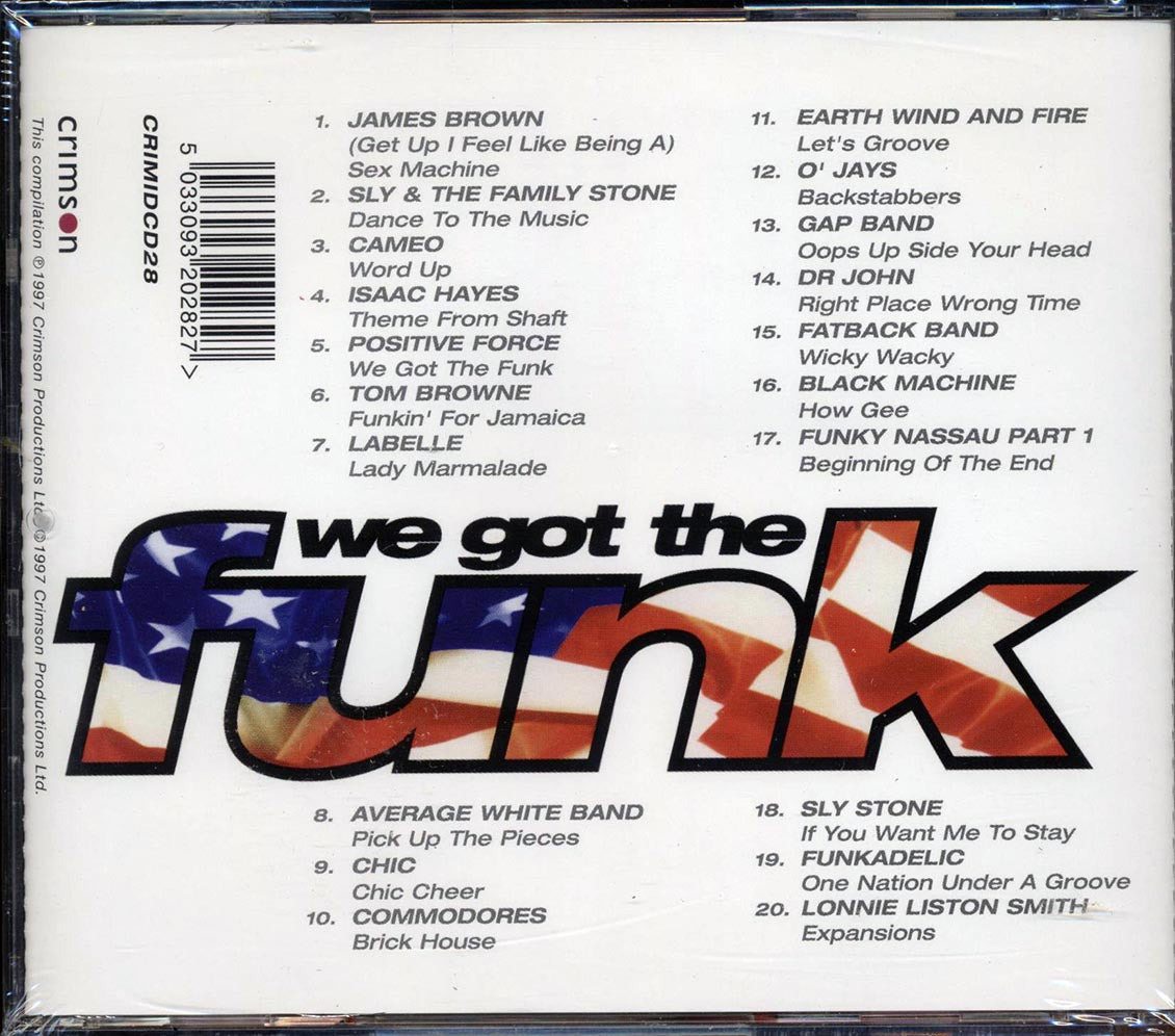 James Brown, Sly & The Family Stone, Cameo, Isaac Hayes, Etc. - We Got The Funk - CD, CD