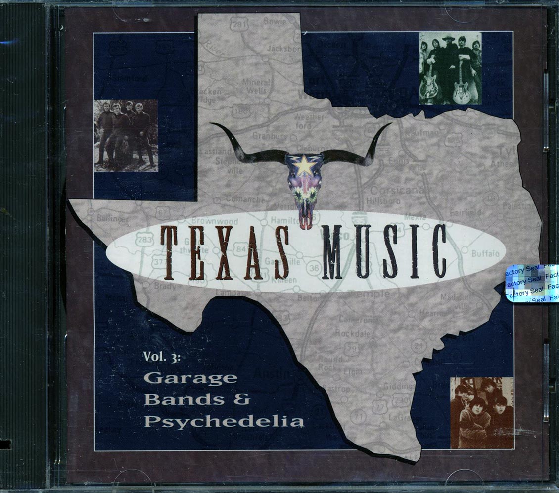 Roy Head & The Traits, Bobby Fuller Four, The Chessmen, Etc. - Texas Music Volume 3: Garage Bands & Psychedelia (marked/ltd stock) - CD