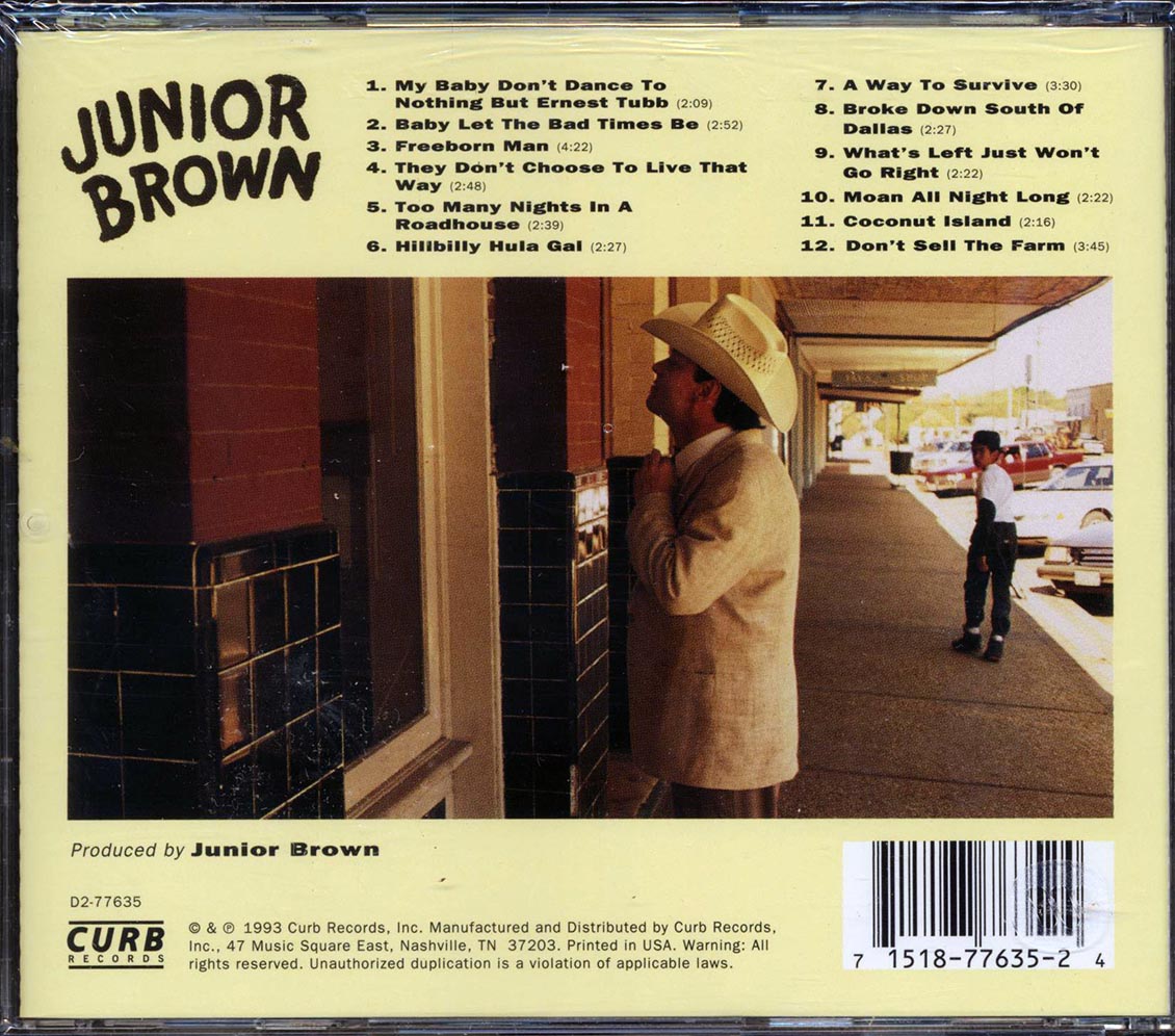 Junior Brown - 12 Shades Of Brown - CD, CD