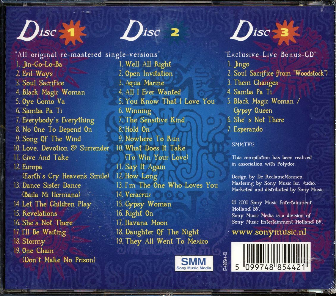 Santana - The Ultimate Collection (45 tracks) (3xCD) - CD, CD