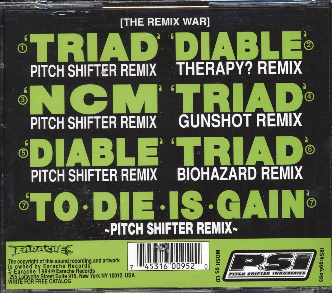 Pitch Shifter - The Remix War - CD, CD