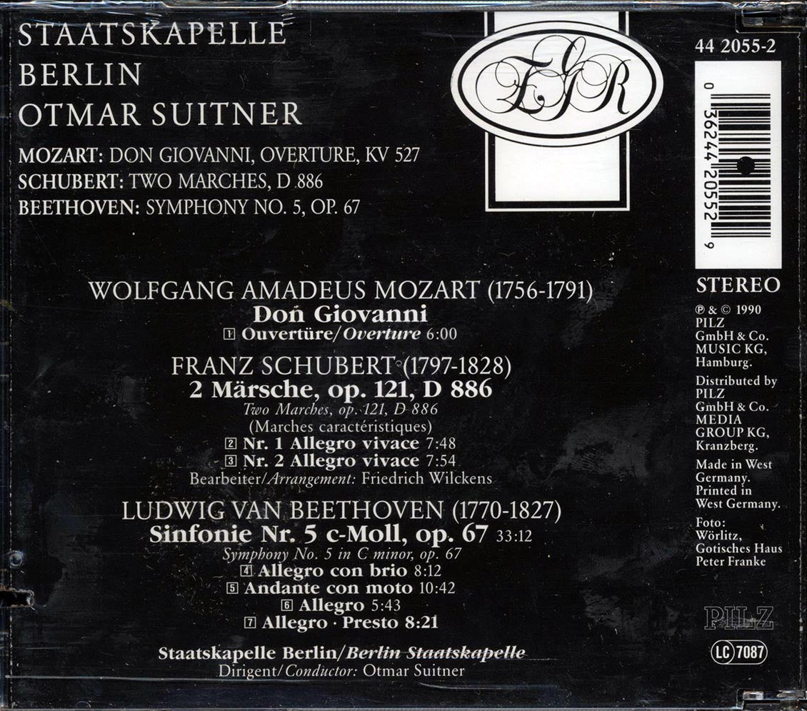 Mozart, Schubert, Beethoven, Suitner, Staatskapelle Berlin - Mozart-Schubert-Beethoven (marked/ltd stock) - CD, CD