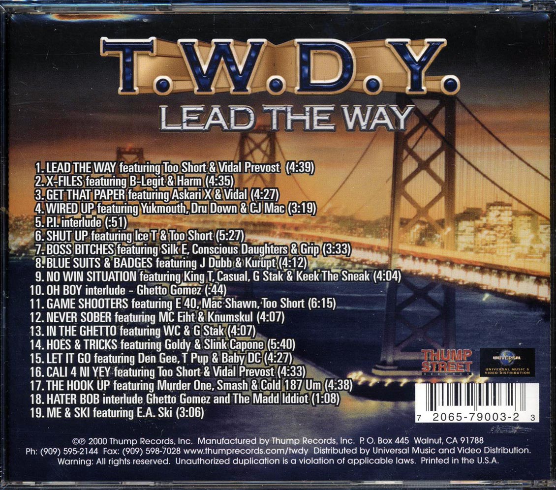 Ant Banks, TWDY - Lead The Way - CD, CD
