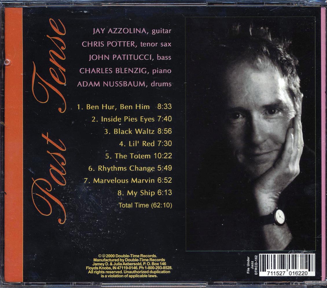 Jay Azzolina - Past Tense - CD, CD