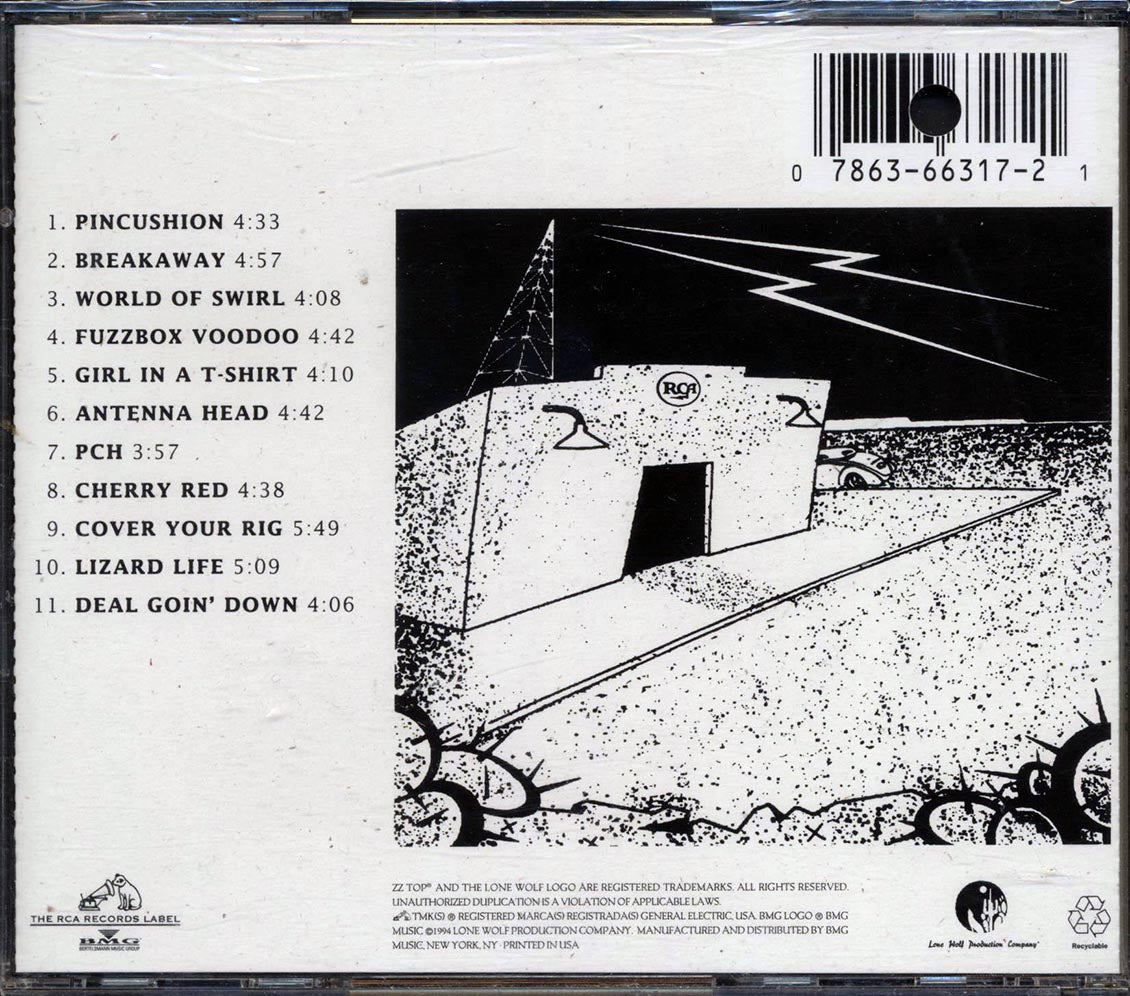 ZZ Top - Antenna (marked/ltd stock) - CD, CD