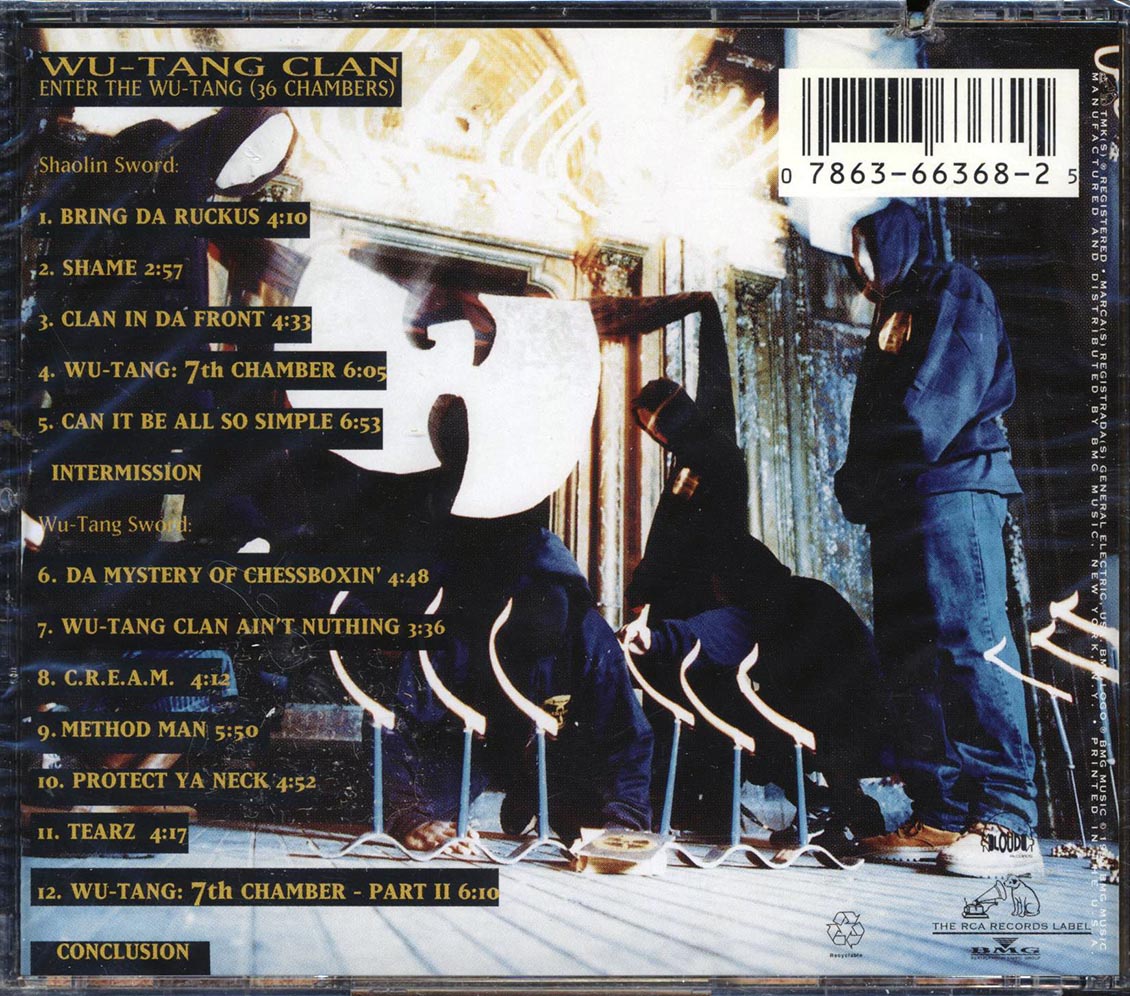 Wu-Tang Clan  - Enter The Wu-Tang: 36 Chambers (marked/ltd stock) - CD, CD