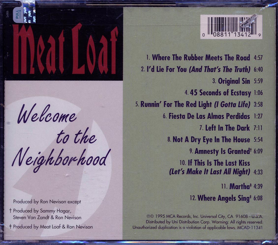 Meat Loaf - Welcome To The Neighborhood (marked/ltd stock) - CD, CD