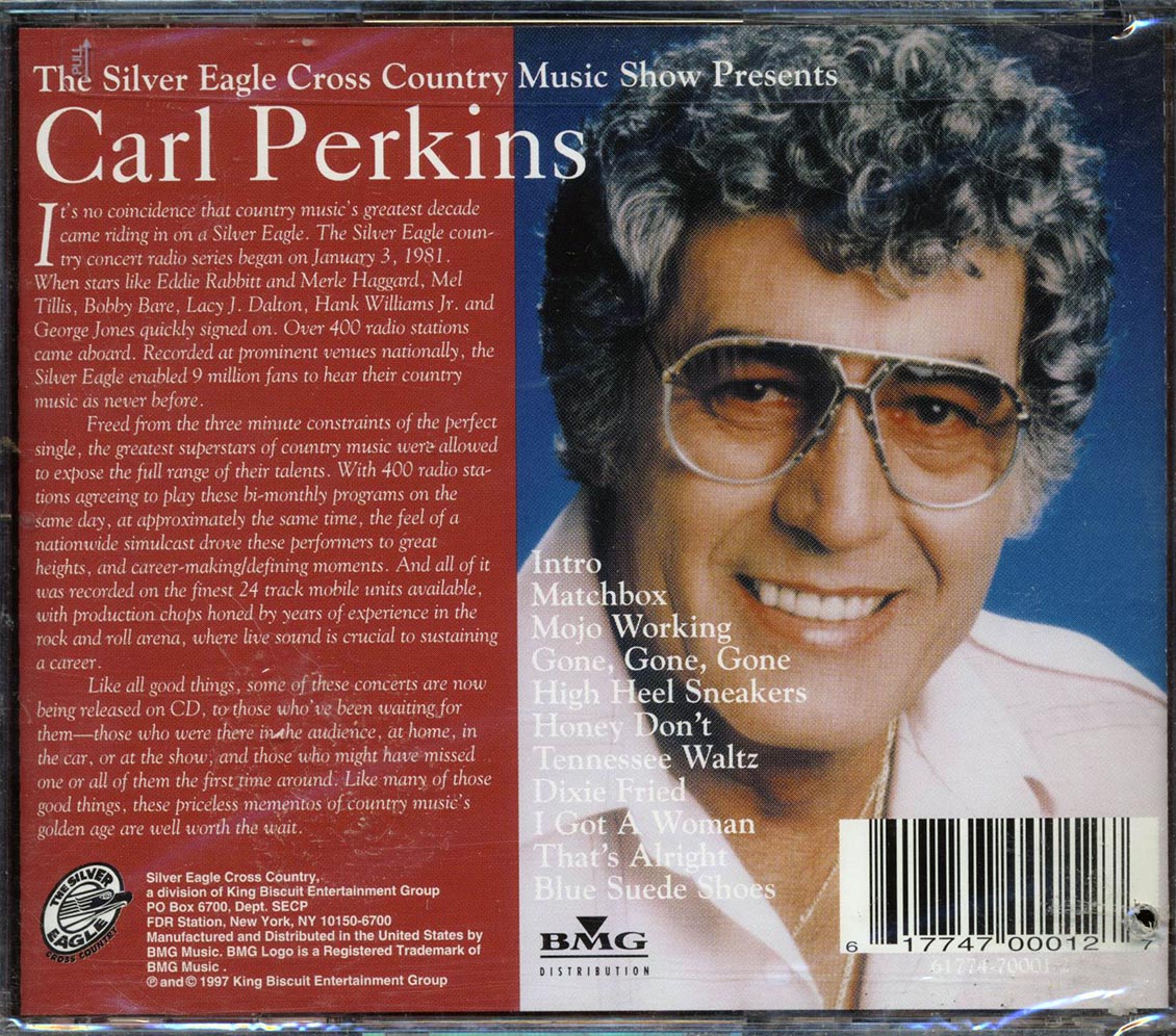 Carl Perkins - Carl Perkins Live: Silver Eagle Cross Country (marked/ltd stock) - CD, CD