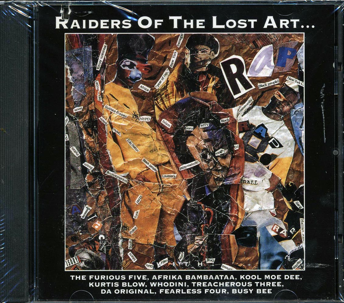 Kool Moe Dee, The Furious Five, Whodini, Etc. - Raiders Of The Lost Art (marked/ltd stock) - CD
