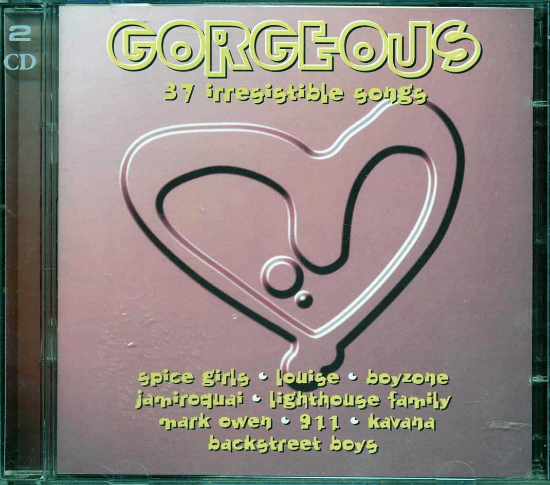 Spice Girls, Seal, Simply Red, Backstreet Boys, Etc. - Gorgeous (37 tracks) (2xCD) - CD