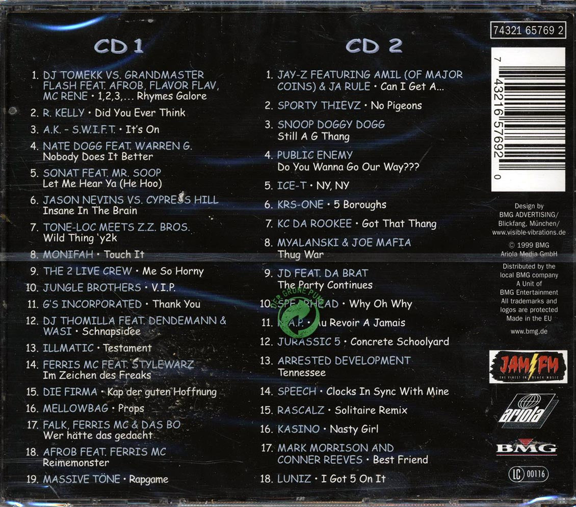 R Kelly, Nate Dogg, Warren G, Mr. Soop, Etc. - Planet Rap (37 tracks) (2xCD) - CD, CD