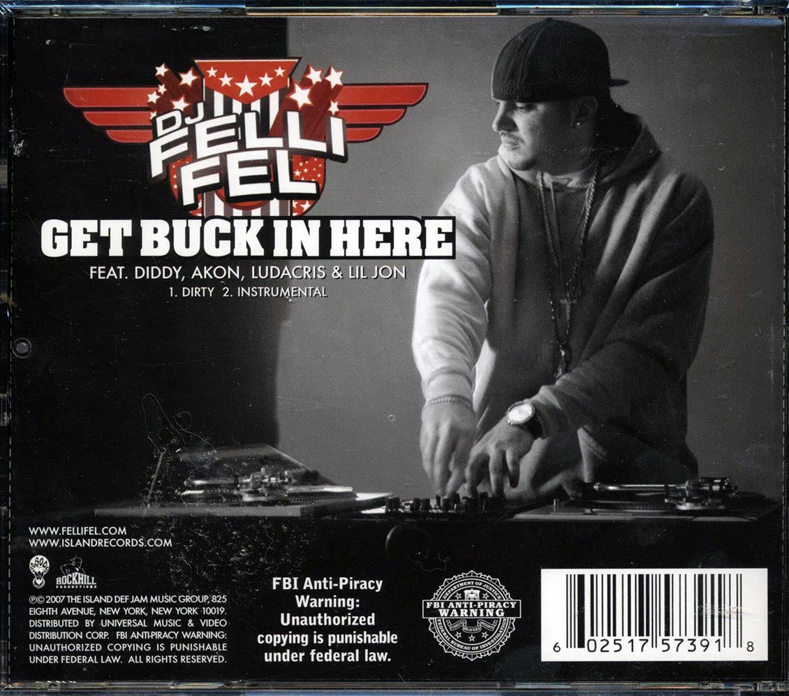 DJ Felli Fel, Diddy, Akon, Ludacris, Lil Jon - Get Buck In Here - CD, CD