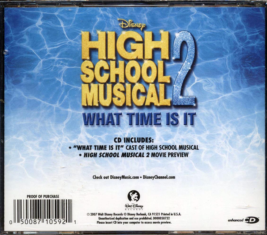 Cast Of High School Musical - What Time Is It - CD, CD
