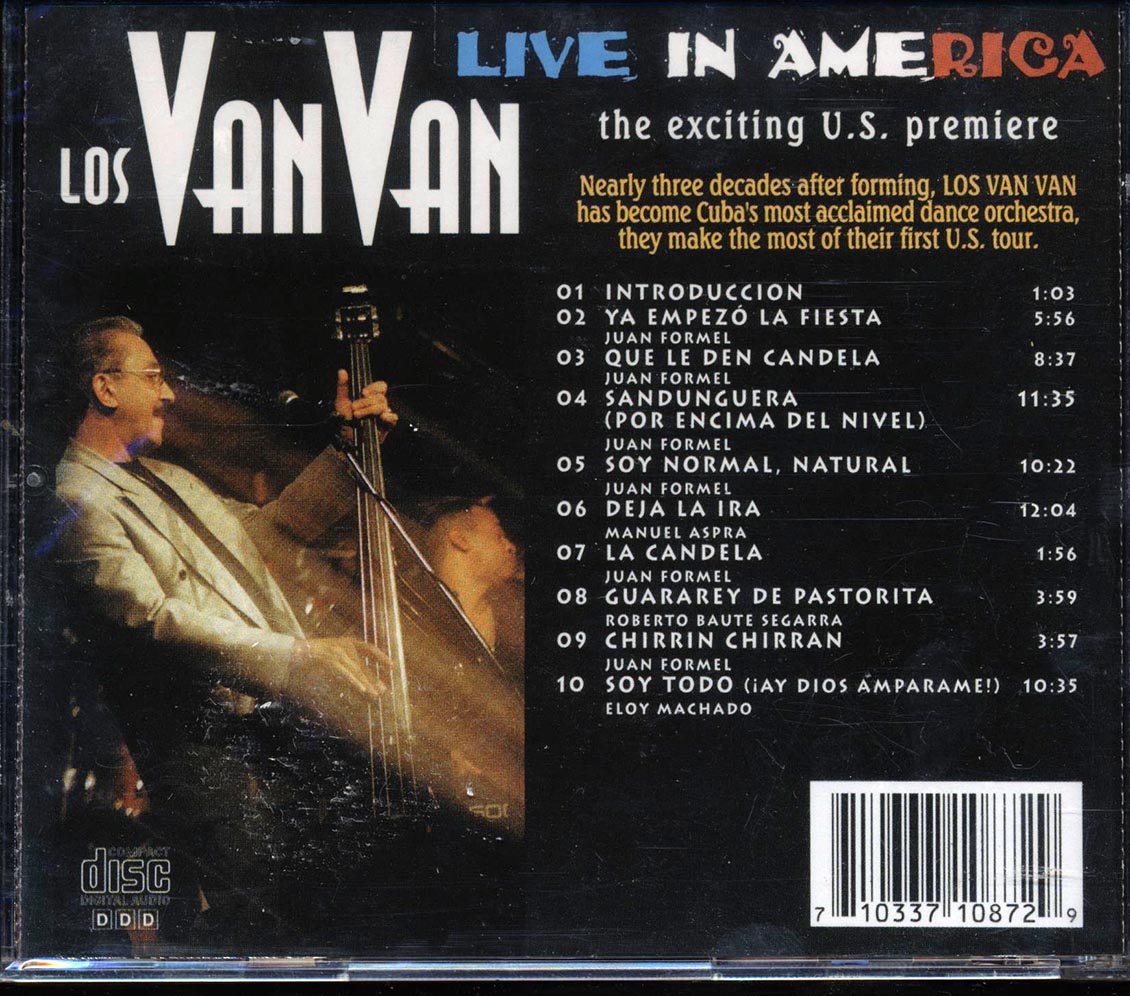 Los Van Van - Live In America - CD, CD