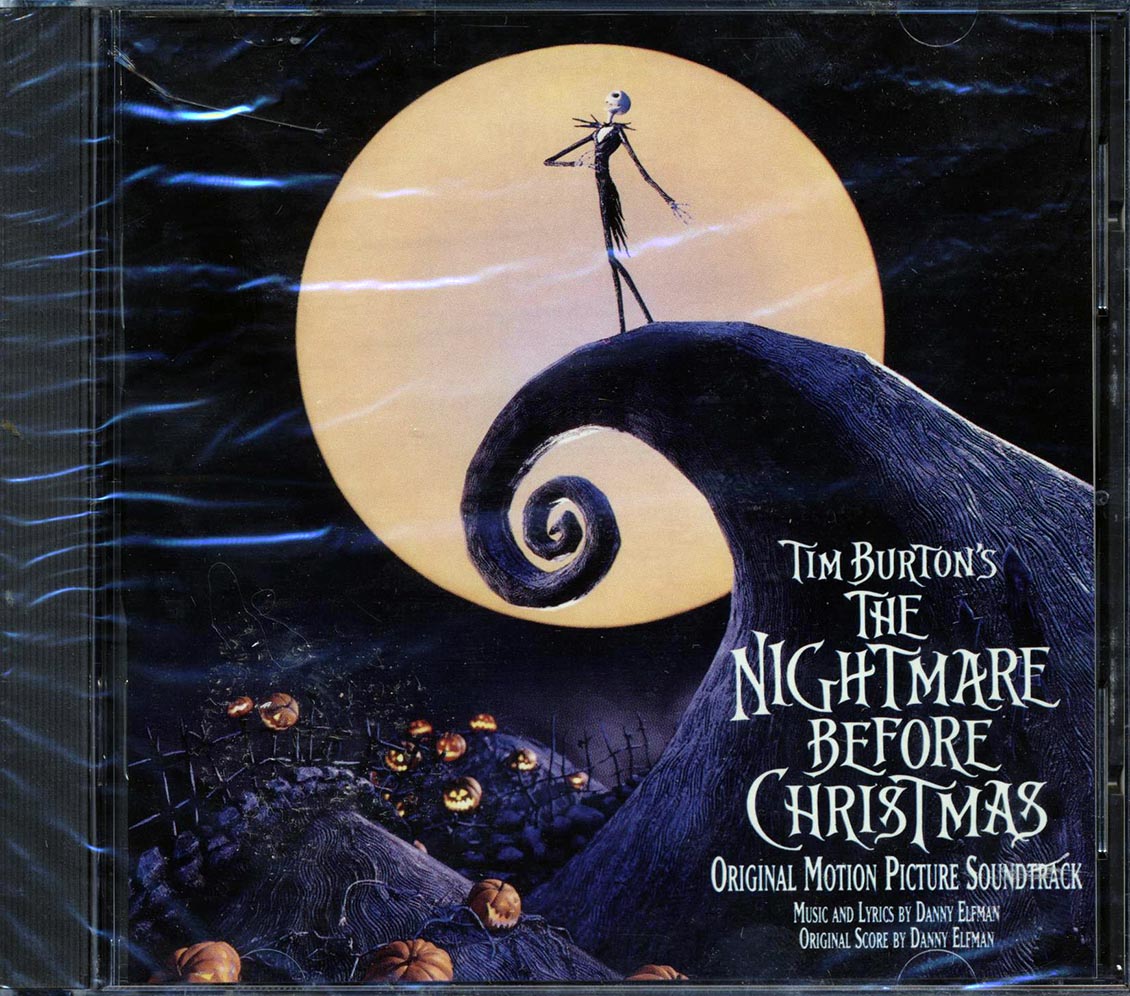 Danny Elfman - Tim Burton's The Nightmare Before Chirstmas: Original Motion Picture Soundtrack - CD