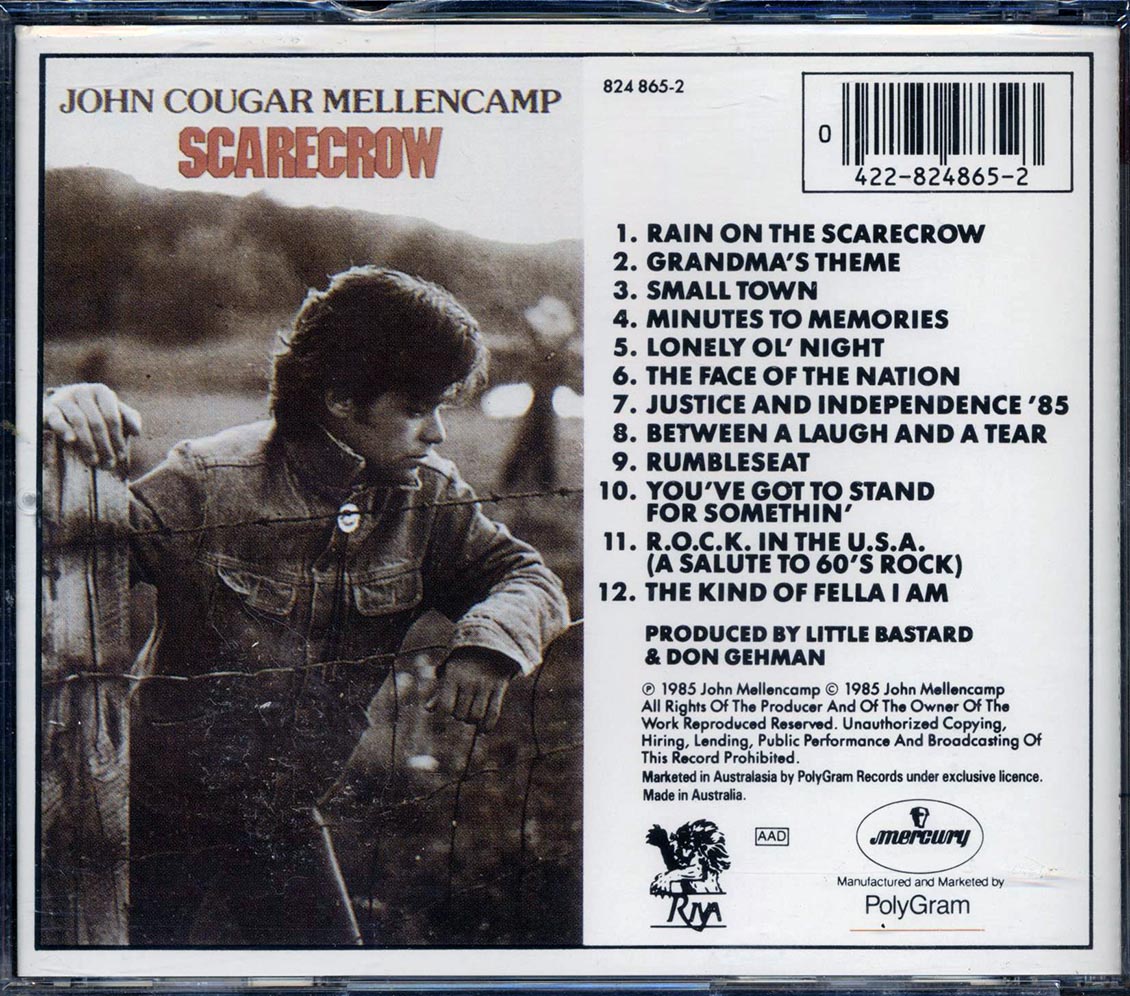 John Cougar Mellencamp - Scarecrow - CD, CD