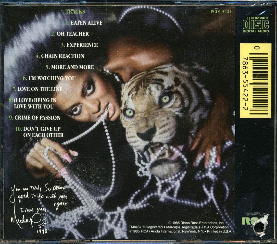 Diana Ross - Eaten Alive (marked/ltd stock) - CD, CD