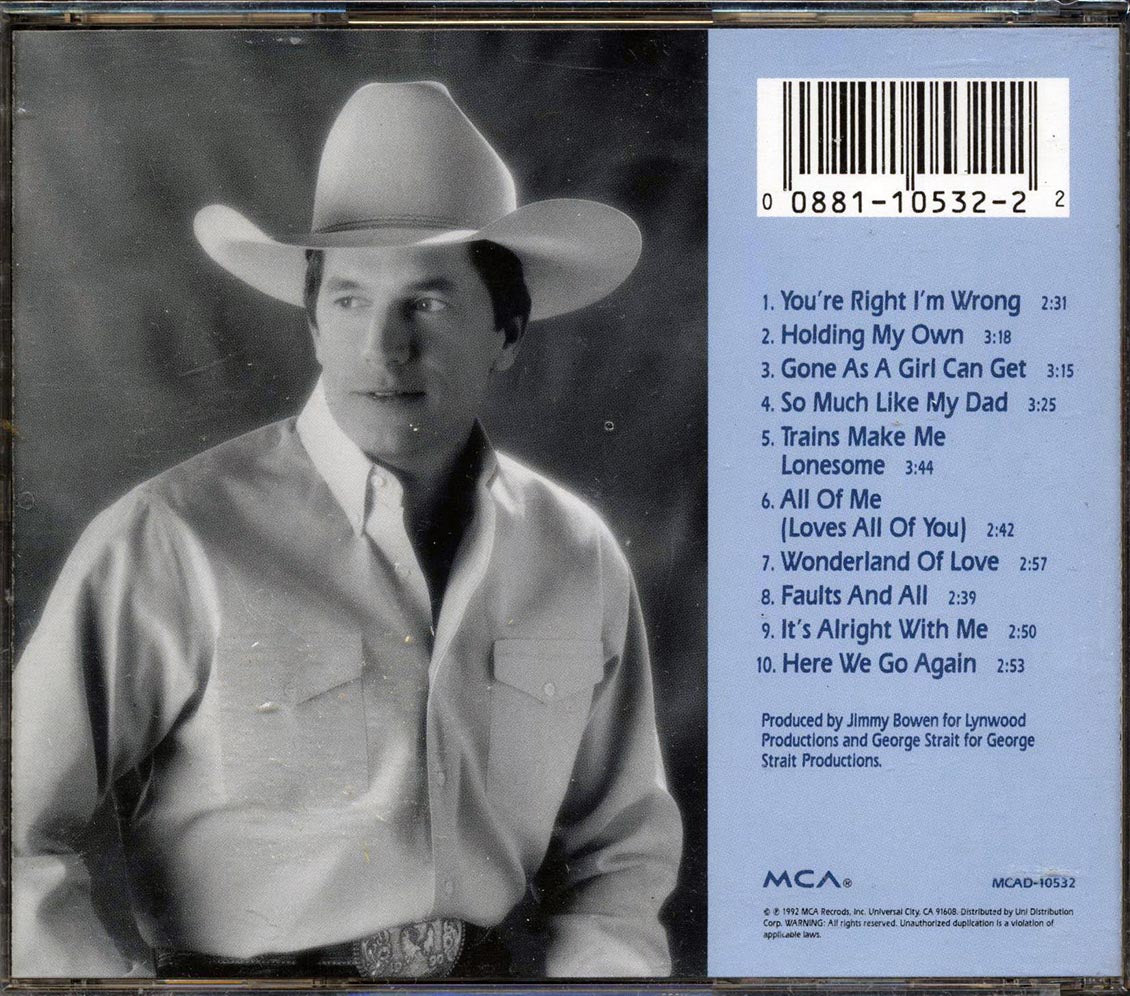 George Strait - Holding My Own - CD, CD