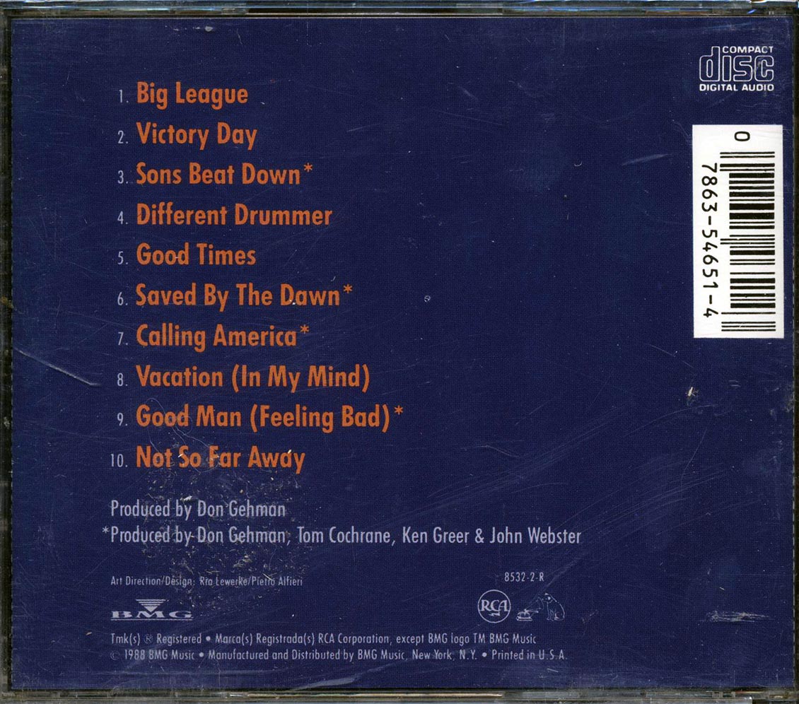 Tom Cochrane, Red Rider - Victory Day - CD, CD