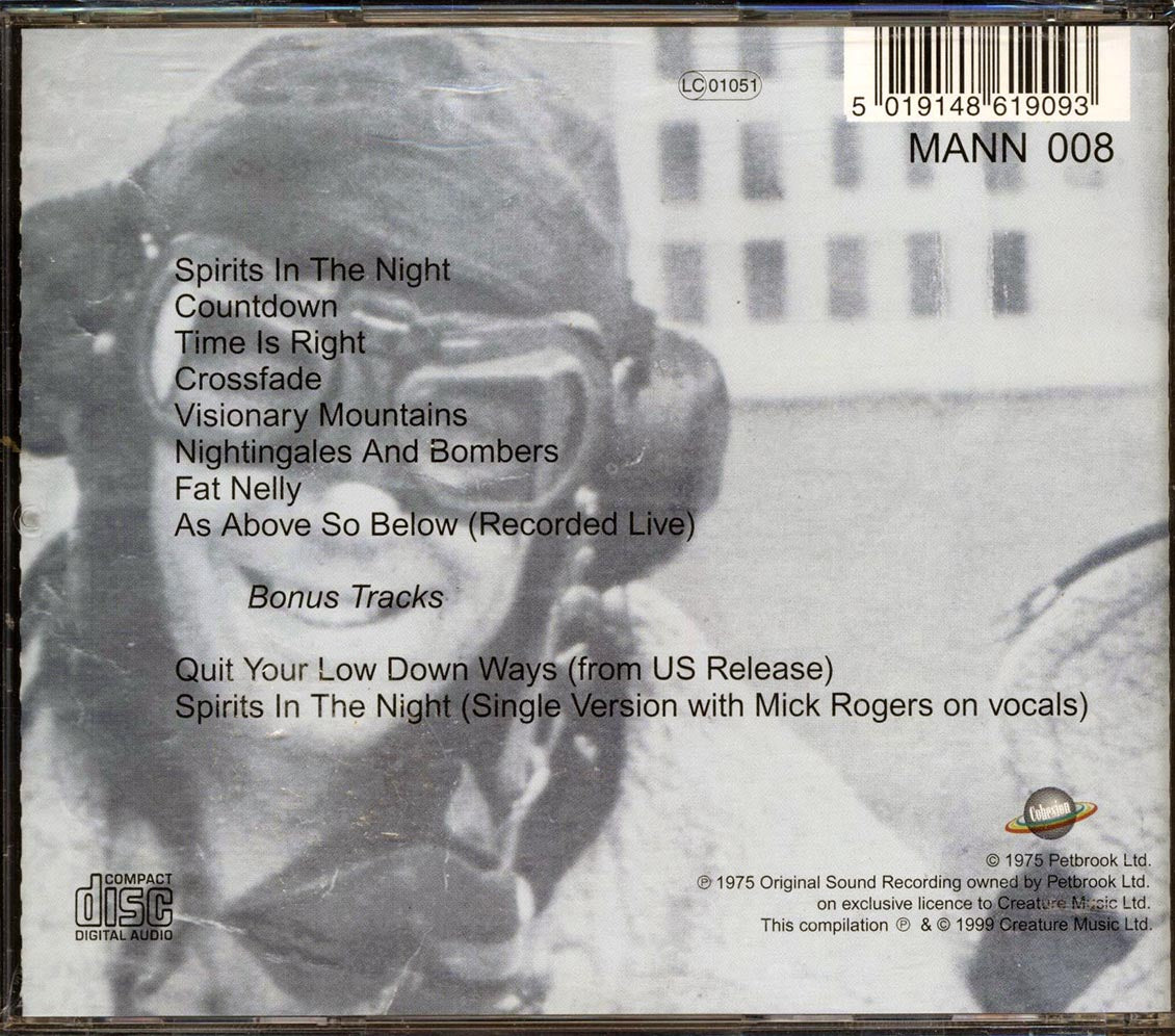 Manfred Mann's Earth Band - Nightingales & Bombers - CD, CD
