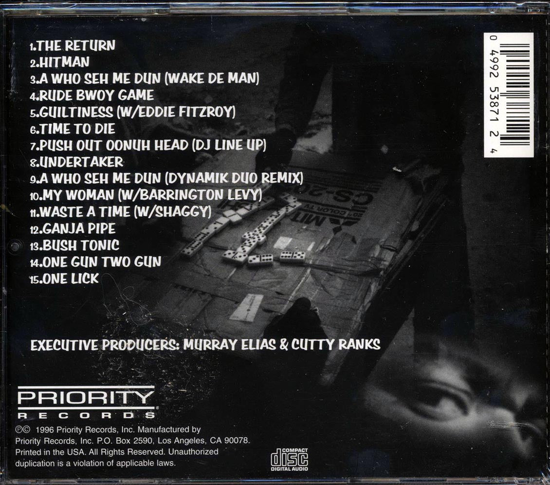 Cutty Ranks - Six Million Ways To Die - CD, CD