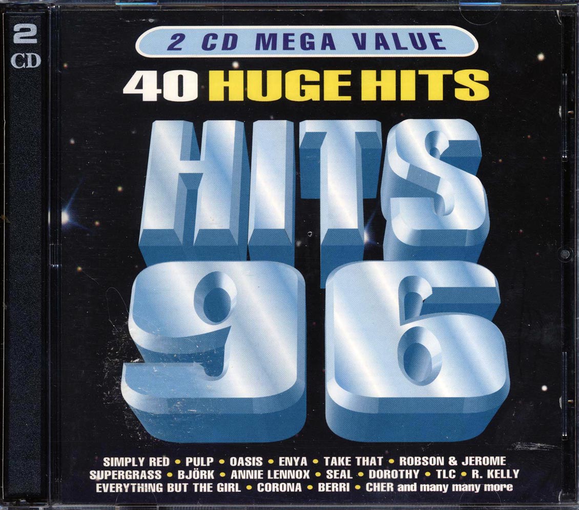 Enya, Simply Red, TLC, Oasis, Etc. - Hits 96 (40 tracks) (2xCD) - CD