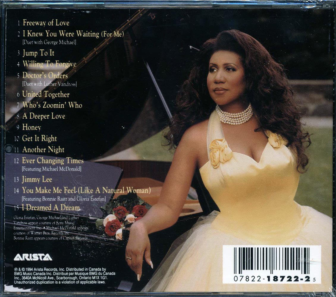 Aretha Franklin - Greatest Hits 1980-1994 - CD, CD