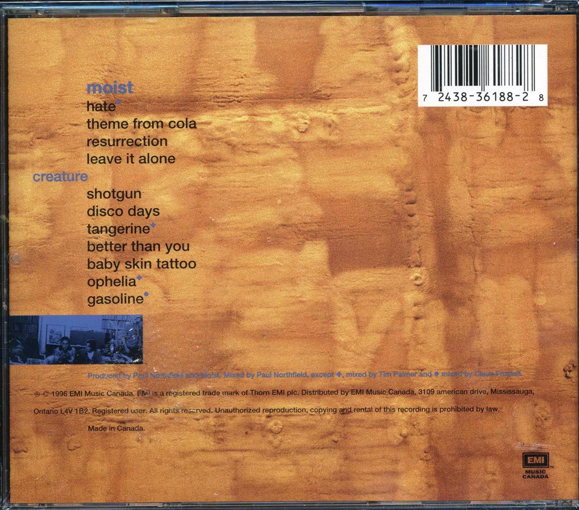 Moist - Creature - CD, CD