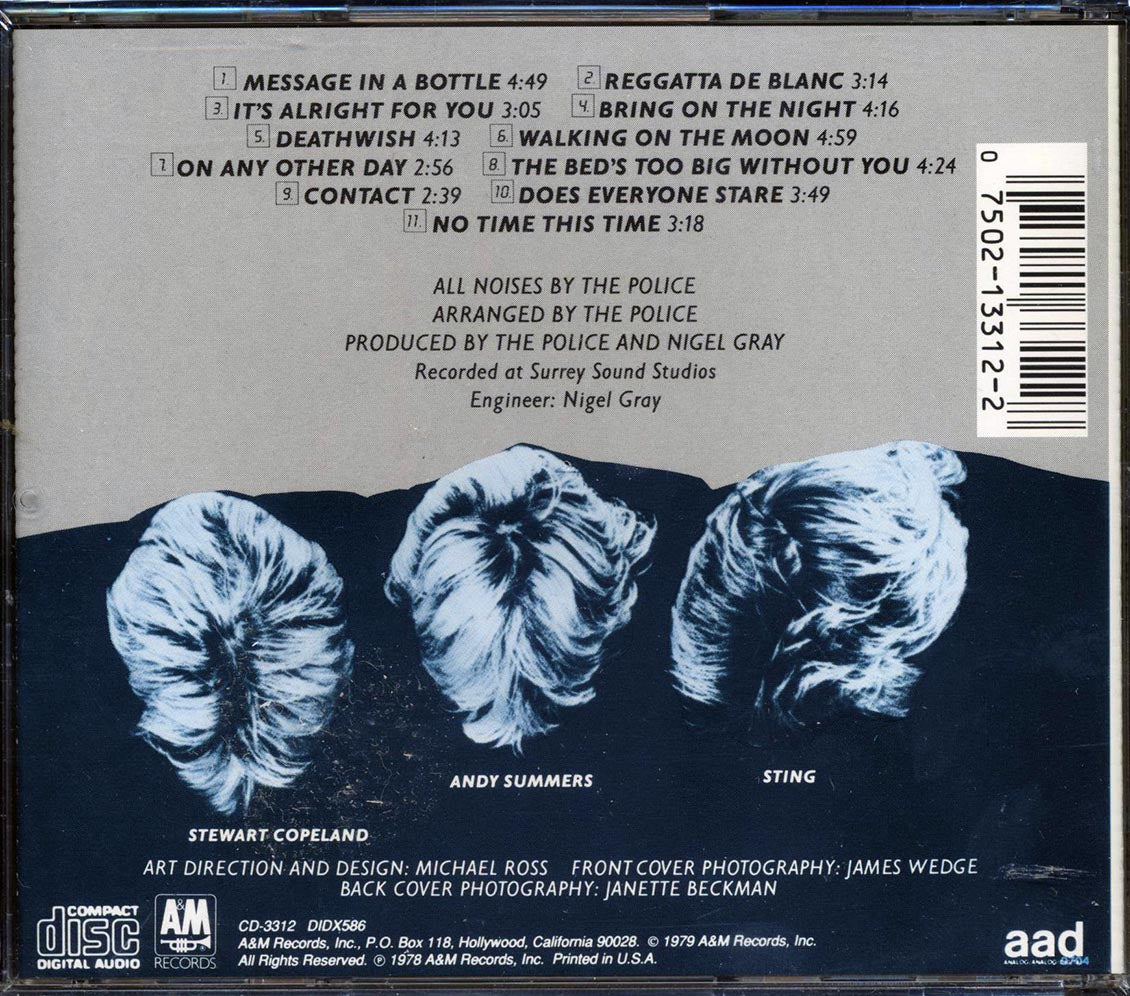 The Police - Reggatta De Blanc - CD, CD