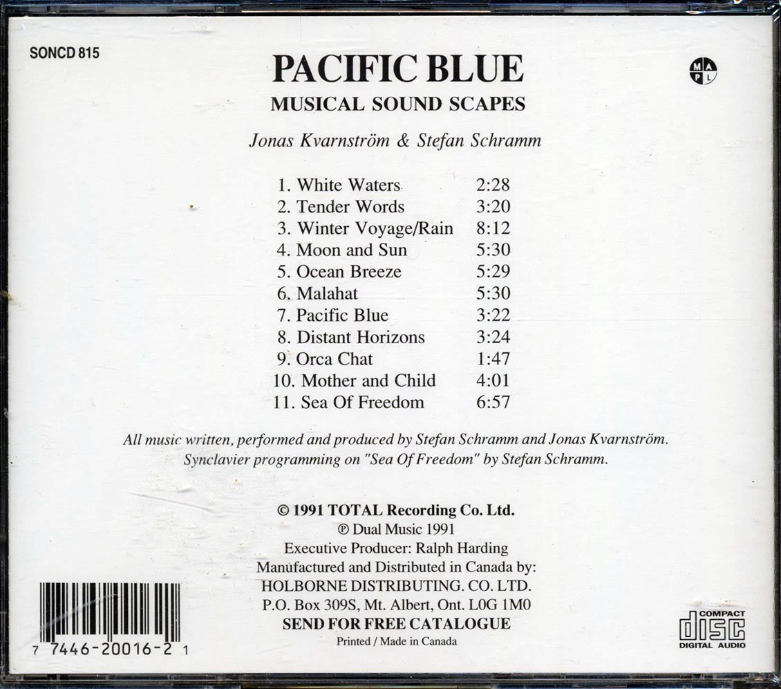 Jonas Kvarnstrom, Stefan Schramm - Pacific Blue: Musical Sound Scapes - CD, CD