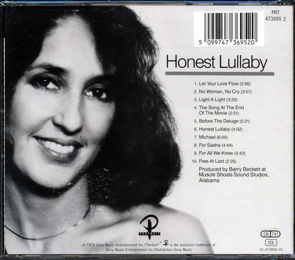 Joan Baez - Honest Lullaby - CD, CD