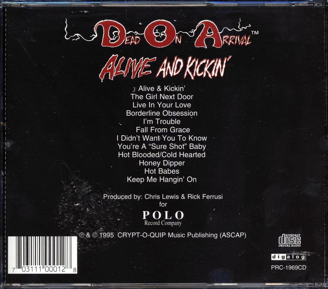 Dead On Arrival - Alive And Kickin' - CD, CD