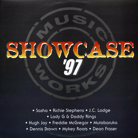 Dennis Brown, Freddie McGregor, Richie Stephens, Etc. - Music Works Showcase '97 (Jamaica press) (orig. press) - Vinyl LP, LP