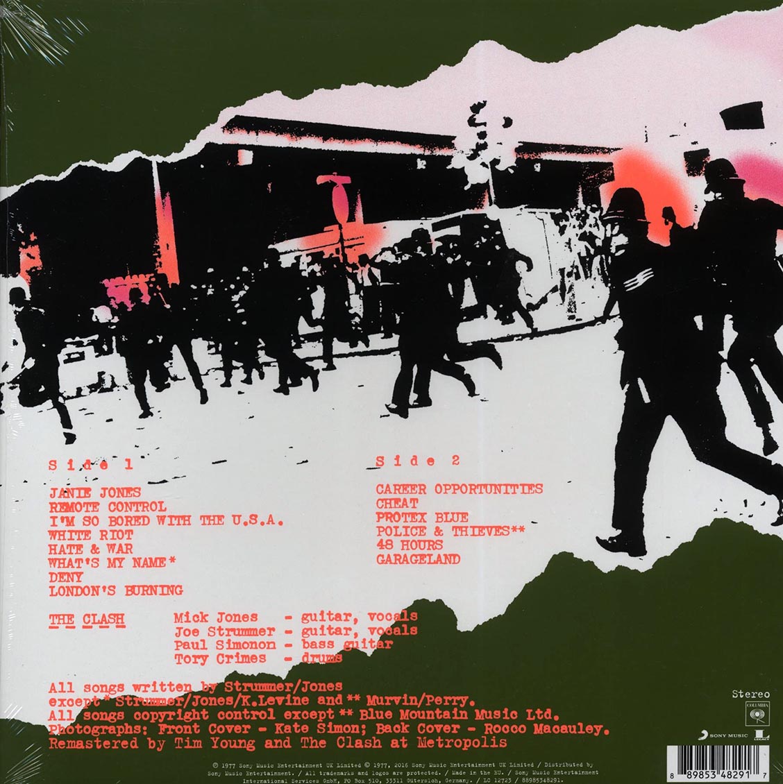 The Clash - The Clash (stereo) (180g) (remastered) - Vinyl LP, LP