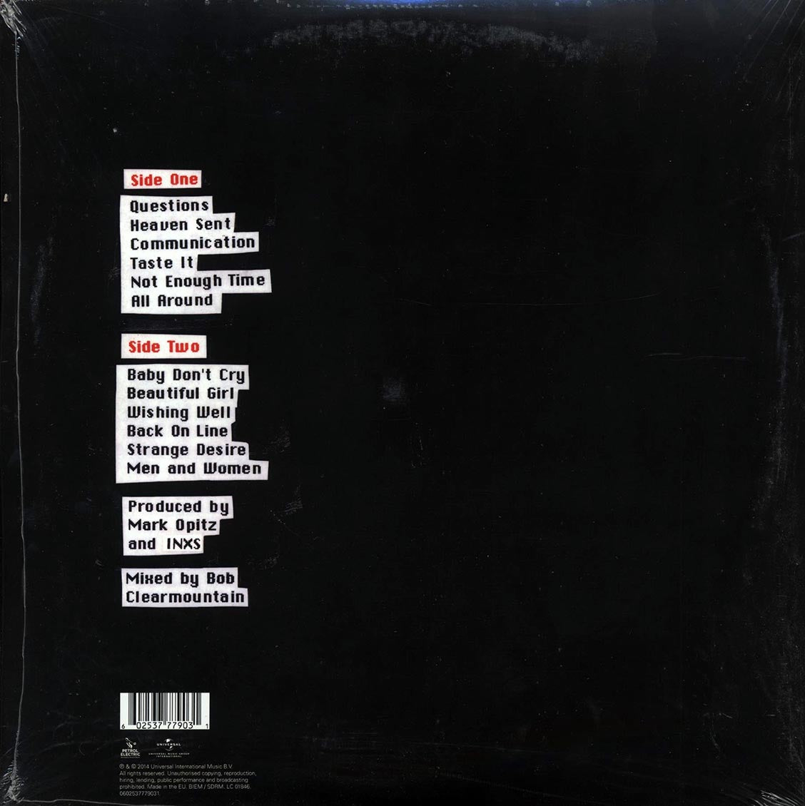 INXS - Welcome To Wherever You Are - Vinyl LP, LP