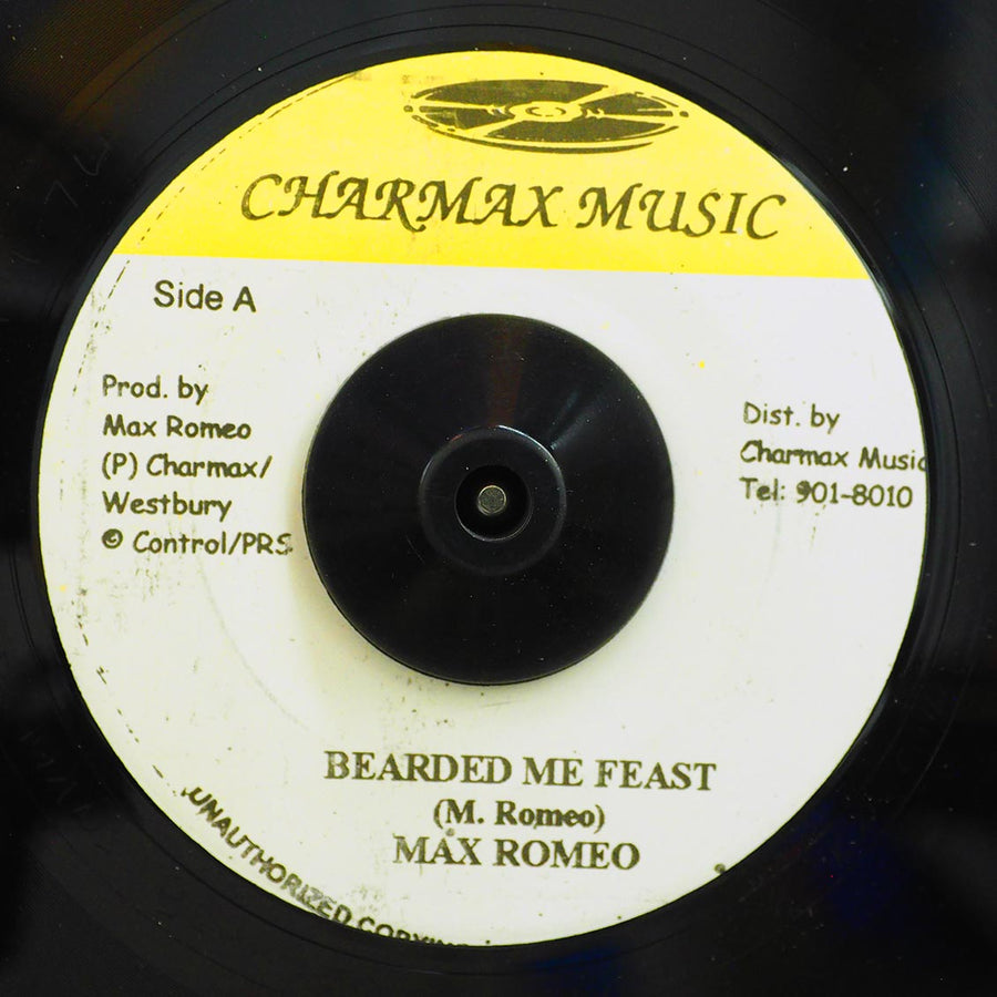 Max Romeo - Bearded Man Feast  /  Max Romeo - Rasta Band Wagon -- 7"
