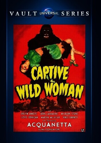 Captive Wild Woman, Captive Wild Woman, DVD