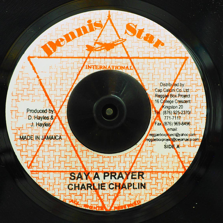 Charlie Chaplin - Say A Prayer  /  Charlie Chaplin - How Many More -- 7"
