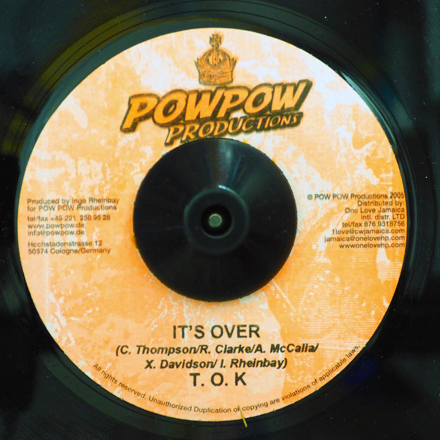 TOK - It's Over  /  Version (rhythm: "Gladiator") -- 7"