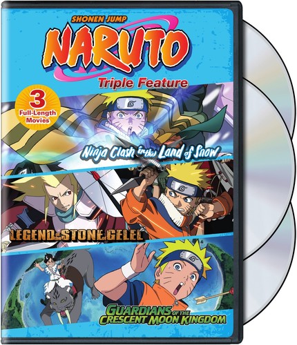 Naruto Movies Triple Feature, Naruto Movies Triple Feature, DVD